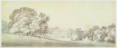 A Three-Storied Georgian House in a Park by Joseph Mallord William Turner